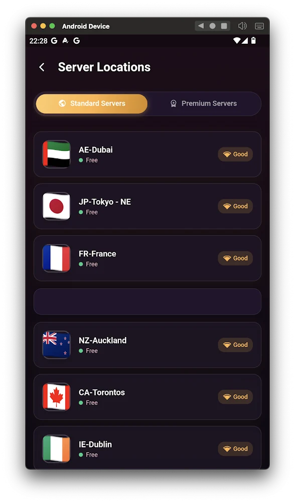 绿茶VPN – 安全且私密 screenshot